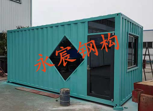 瓦楞鋼板焊制集裝箱